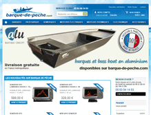 Tablet Screenshot of barque-de-peche.com